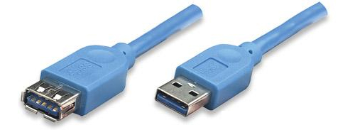 USB 3.0-Verlängerungskabel AA 1.8m