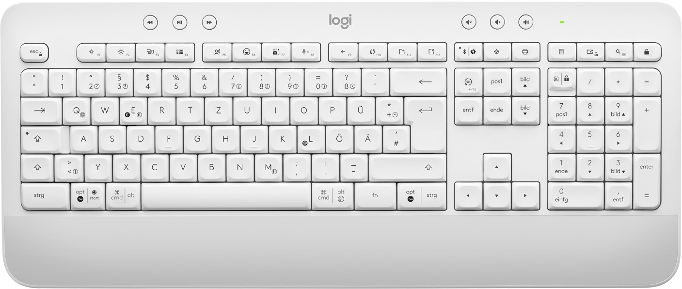 Logitech Signature K650 Comfort, Logi Bolt, USB/Bluetooth, DE