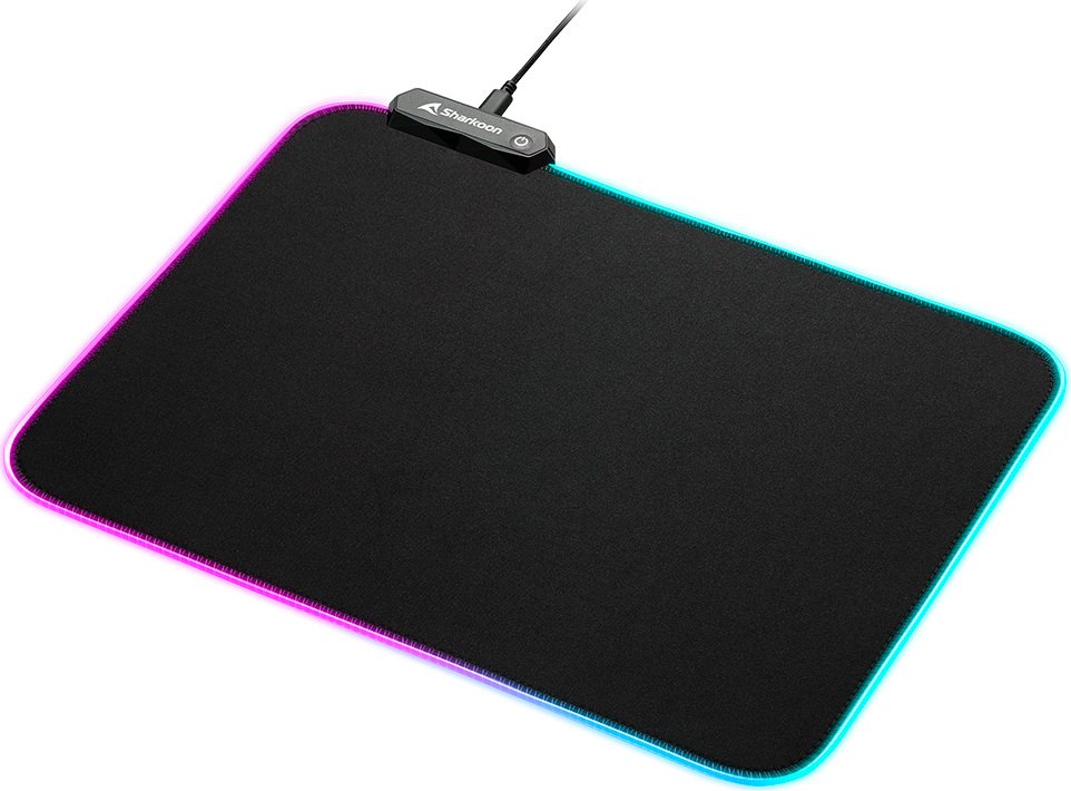 Sharkoon 1337 RGB V2 Gaming Mat 360, schwarz
