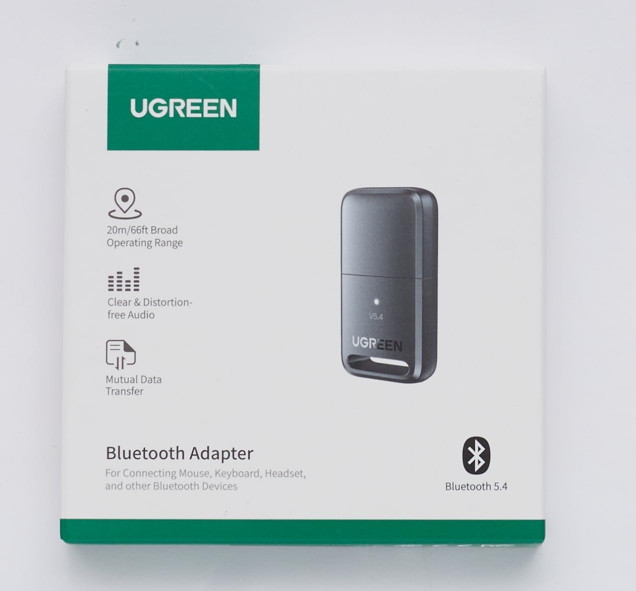 UGREEN Bluetooth 5.4 USB-Adapter für PC