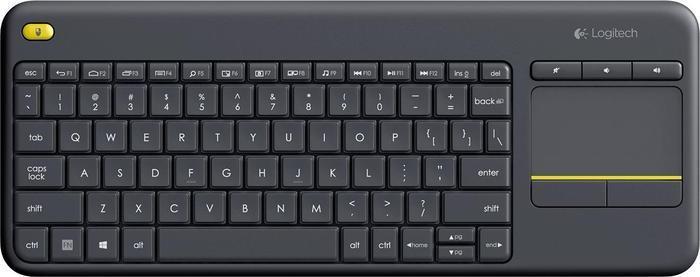 Logitech K400 Plus Wireless Touch Keyboard schwarz