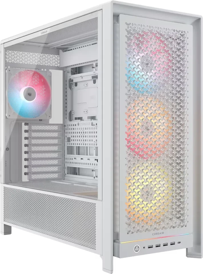 Corsair Frame 5000D RS ARGB, weiß, Glasfenster