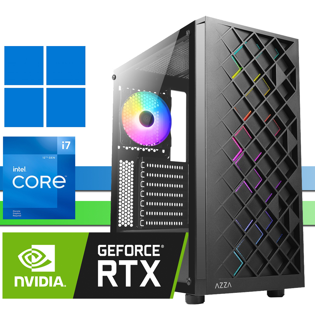 X-Gaming 12700 | 32GB RAM  DDR4 | 1000GB NVMe SSD | RTX 4060Ti 8G | Windows 11 Professional