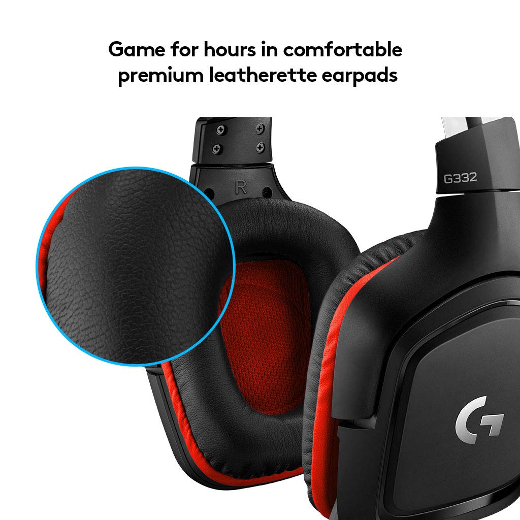 Logitech Gaming Headset G332 schwarz/rot