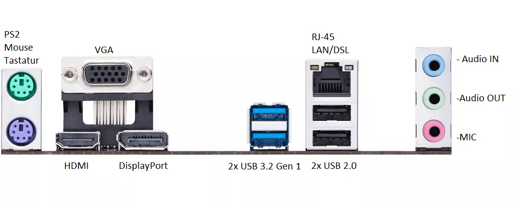 X-Power PC│Intel i3-12100│64GB RAM DDR4│2000GB SSD│4000GB HDD│WiFi│Windows 11 Pro