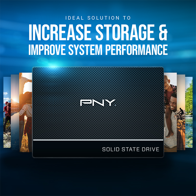 250 GB PNY CS900 SSD – 2,5 Zoll, SATA III