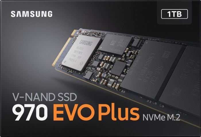 1000 GB Samsung SSD 970 Evo Plus, M.2