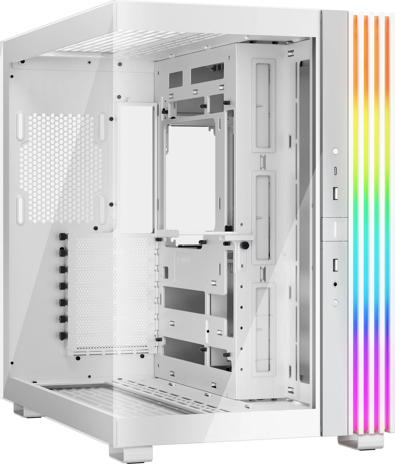 be quiet! Light Base 600 DX White, weiß, Glasfenster - BGW66