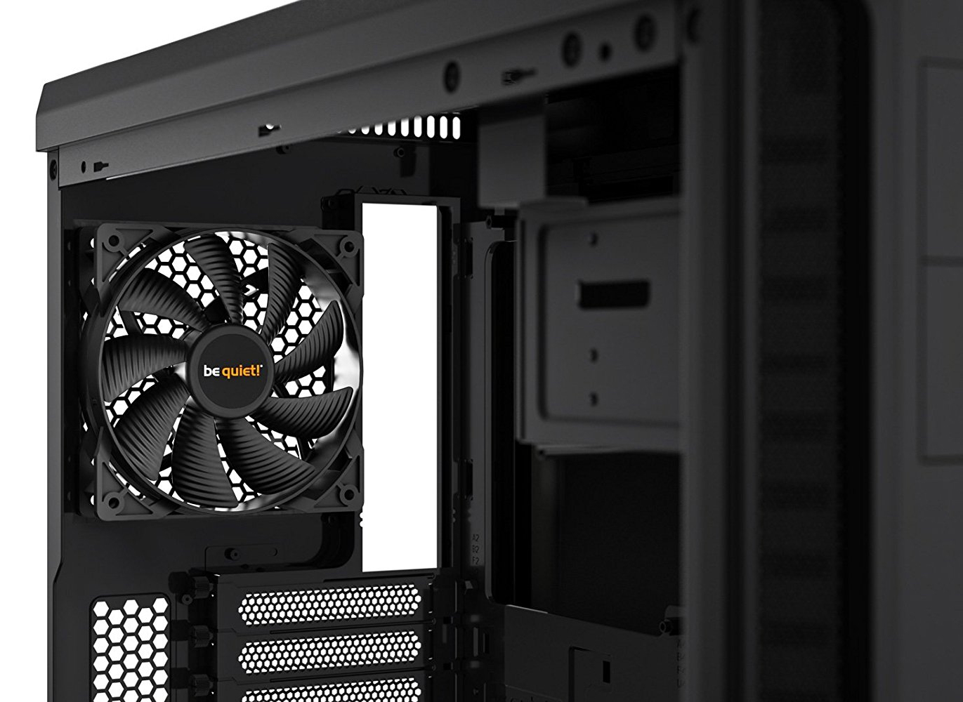 be quiet! Pure Base 600 schwarz, schallgedämmt - BG021