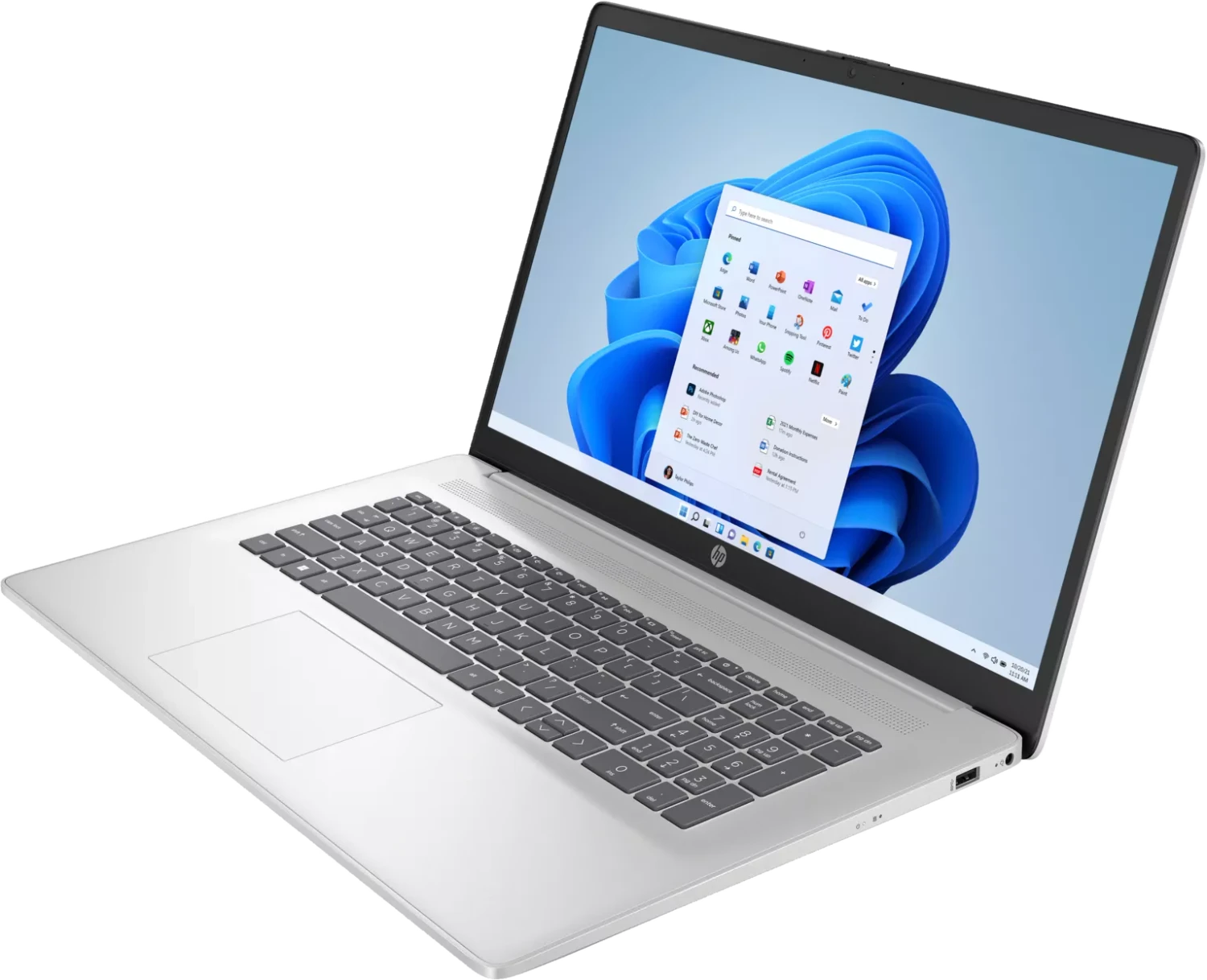 B-WARE │ HP │ 17,3" │ AMD Ryzen™ 7 7730U │ 8x 4.50GHz │ 32GB DDR4 RAM │ 1000GB NVMe SSD │ Windows 11 Pro │ Silver