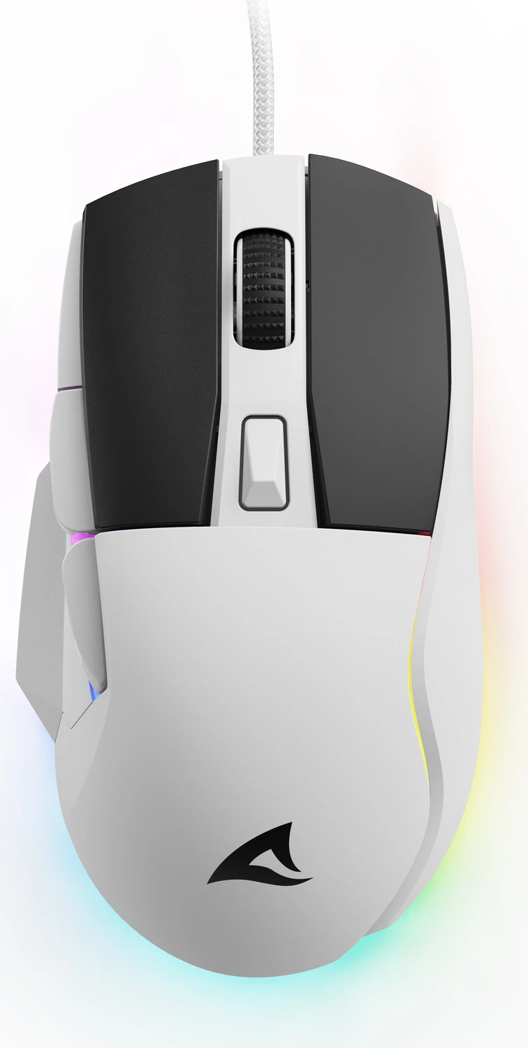 Sharkoon Skiller SGM35, weiß, USB