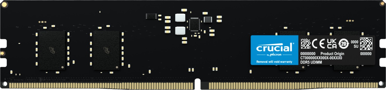 8GB DDR5 PC4800 Crucial DIMM DDR5-4800