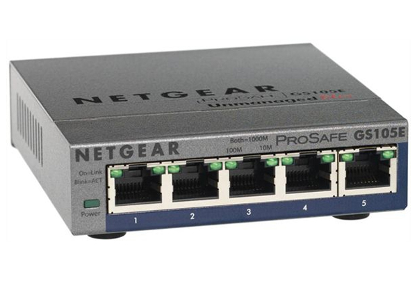 NETGEAR PROSAFE PLUS GS105E, 1000MBIT, 5-PORT, SMART MANAGED