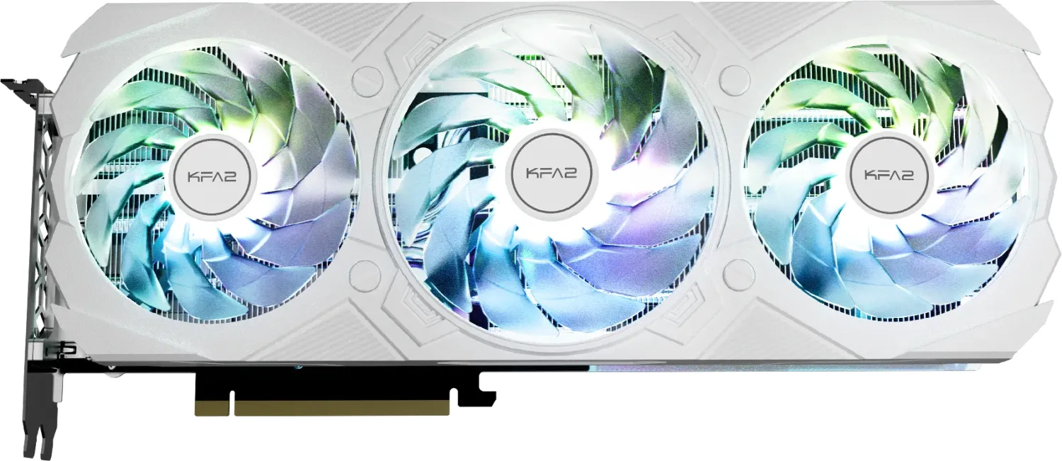 KFA2 GeForce RTX 4070 SUPER EX Gamer White (1-Click OC), 12GB GDDR6X, HDMI, 3x DP
