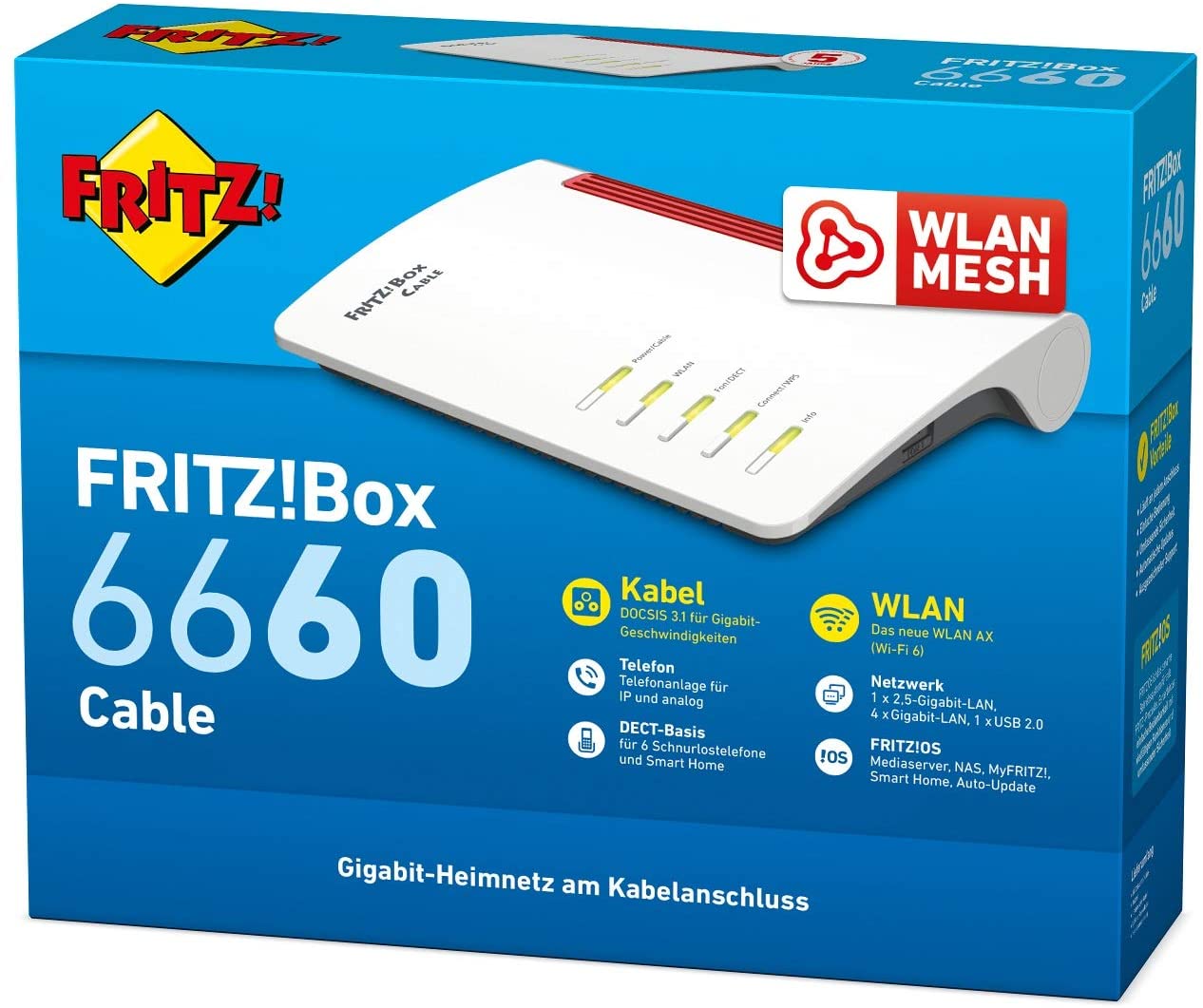 AVM FRITZ!Box 6660 Cable - 20002910