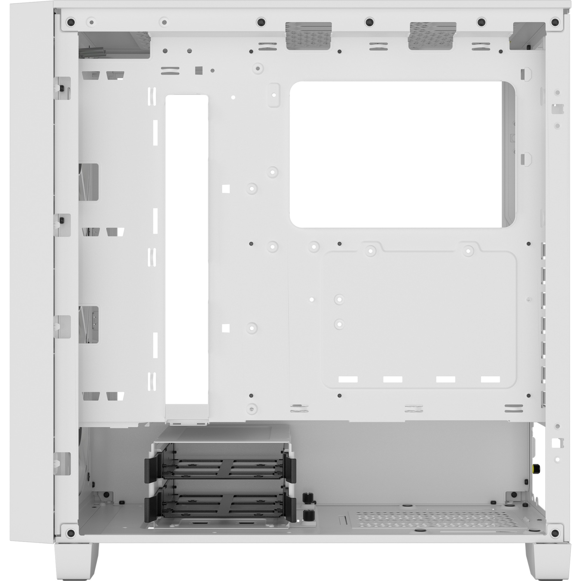 Corsair 3000D RGB Airflow, weiß, Glasfenster