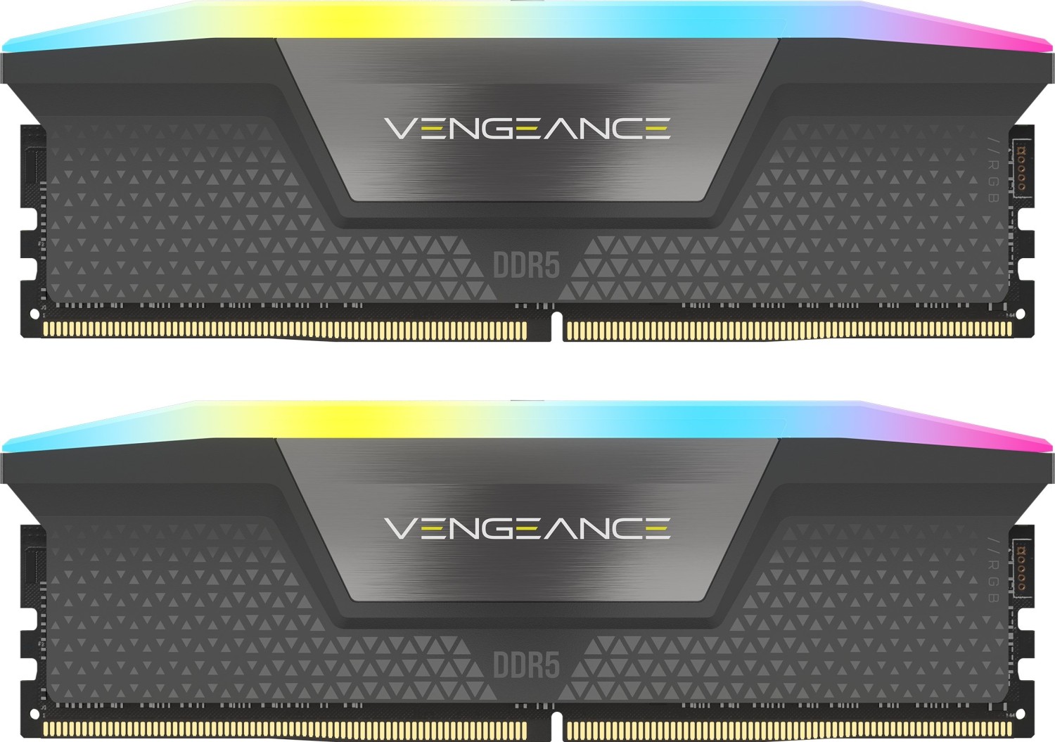 64GB Corsair Vengeance RGB grau DIMM Kit, DDR5-6000 - CMH64GX5M2B6000Z30
