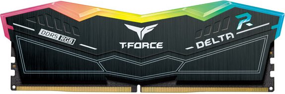 32GB TeamGroup T-Force DELTA RGB schwarz DIMM Kit, DDR5-6000