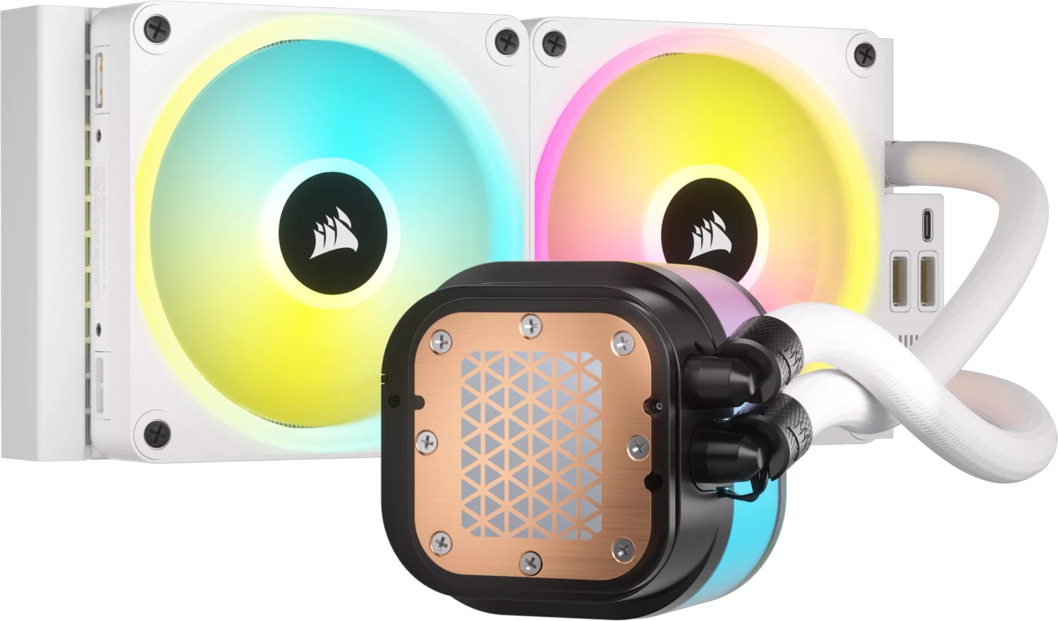 Corsair iCUE LINK H100i RGB, weiß