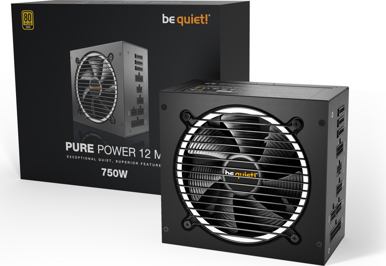 750W be quiet! Pure Power 12 M, ATX 3.0 - BN343