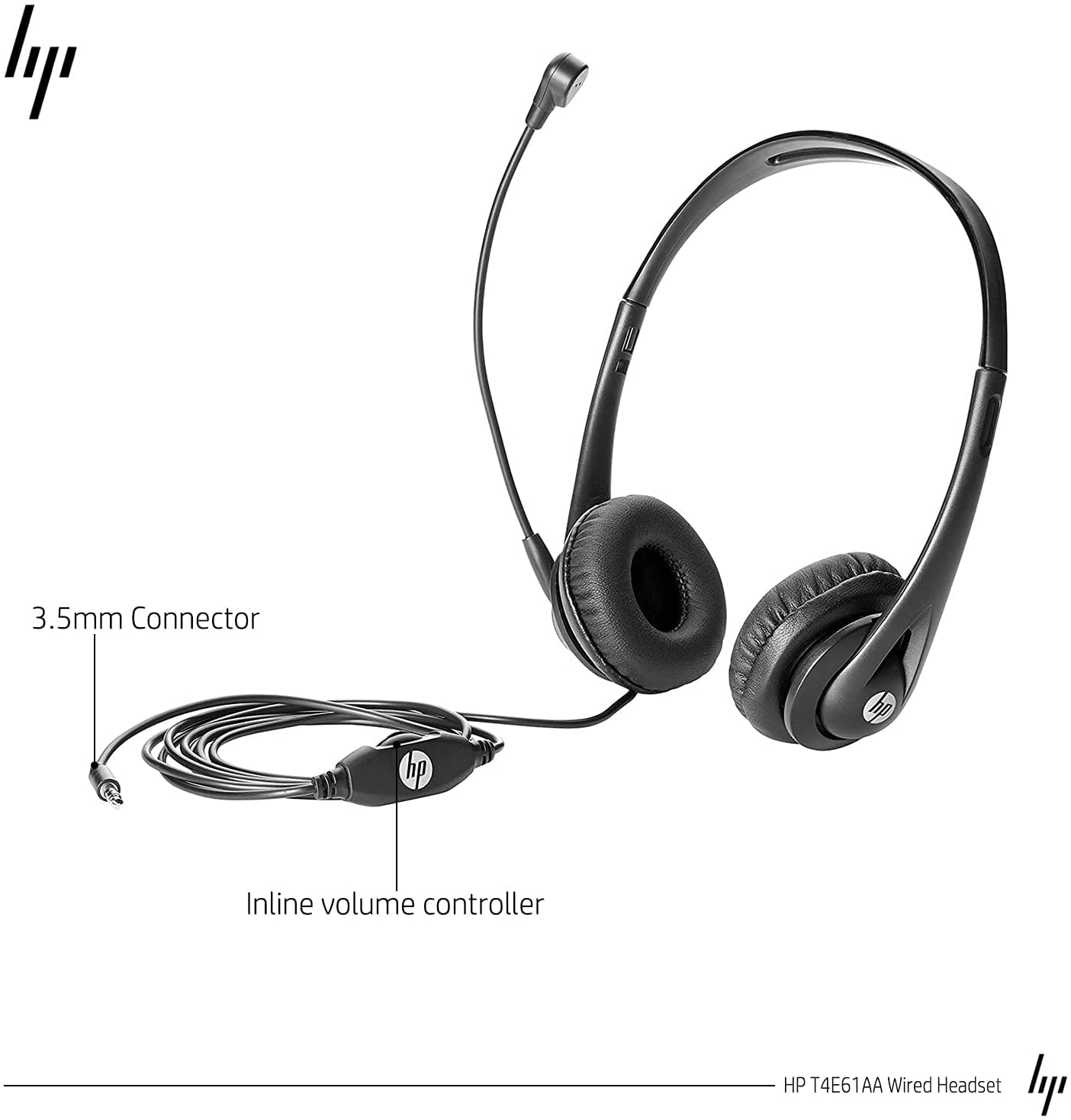 HP Stereo-Headset 3,5 mm Klinke