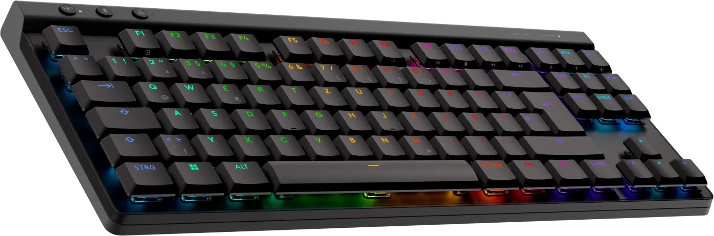 Logitech G515 Lightspeed TKL, schwarz, GL TACTILE, USB/Bluetooth, DE