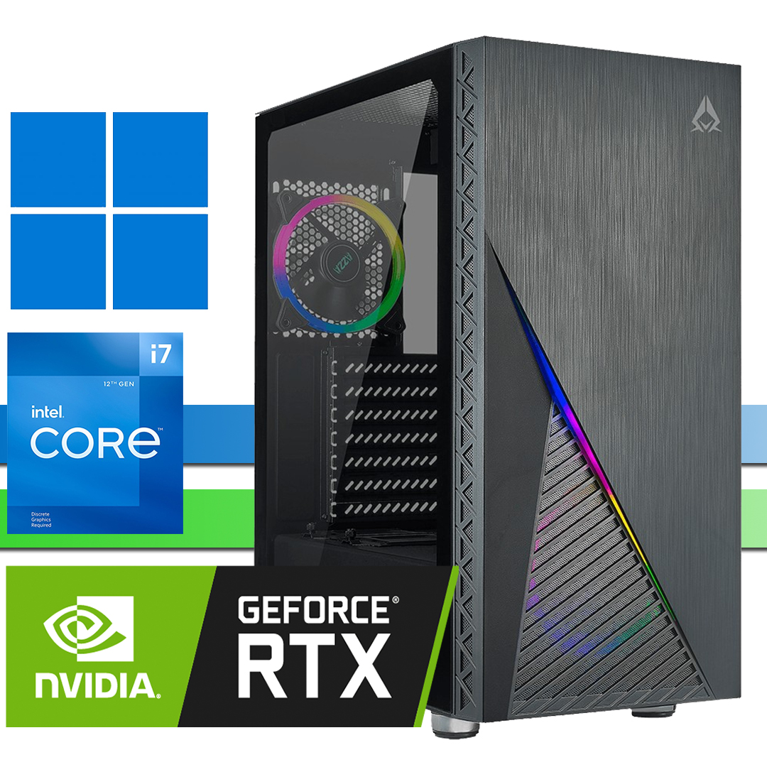 X-Ultra 12700 | 64GB RAM DDR4 | 1000GB NVMe SSD | RTX 4070Ti 12G | Windows 11 Professional
