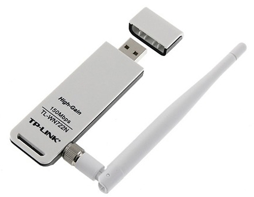 WLAN-Stick TP-Link TL-WN722N, 150Mbps, USB 2.0