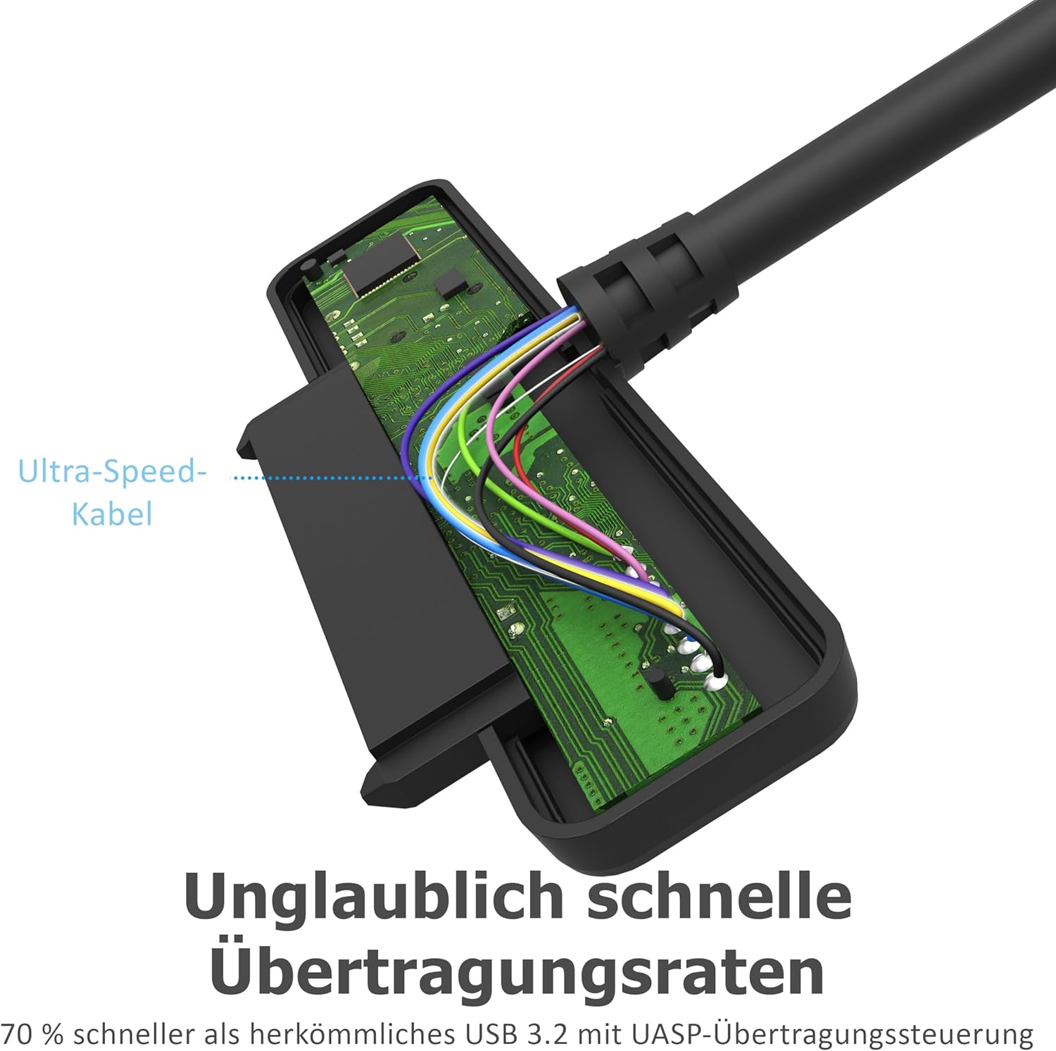 SABRENT SATA USB Adapter SSD HDD 2,5 Zoll Festplattenadapter
