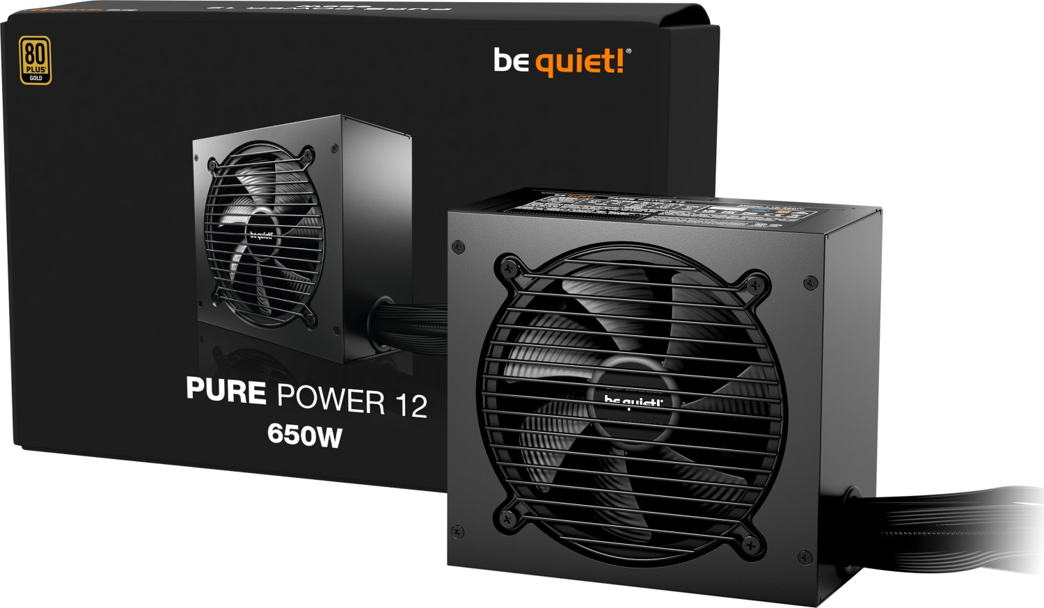 650W be quiet! Pure Power 12 ATX 3.1 - BP002EU