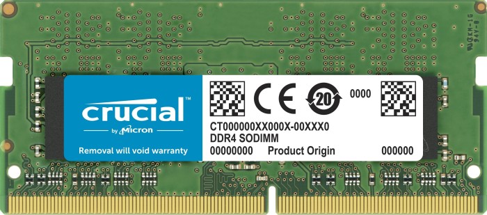 8192 MB SO-DDR4 PC2666 Crucial SO-DIMM