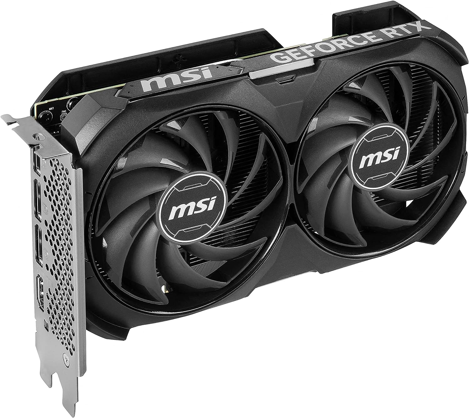 MSI GeForce RTX 4060 Ti Ventus 2X Black 8G OC, 8GB GDDR6, HDMI, 3x DP
