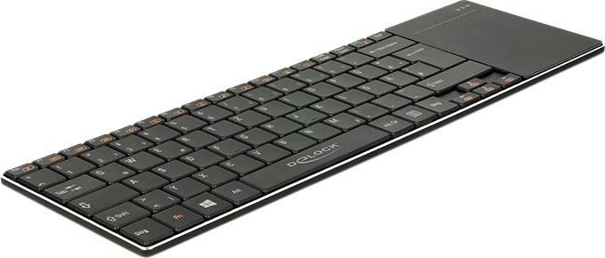 DeLOCK Wireless Keyboard, schwarz, USB