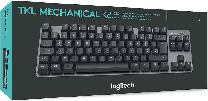 Logitech K835 TKL, Tastatur