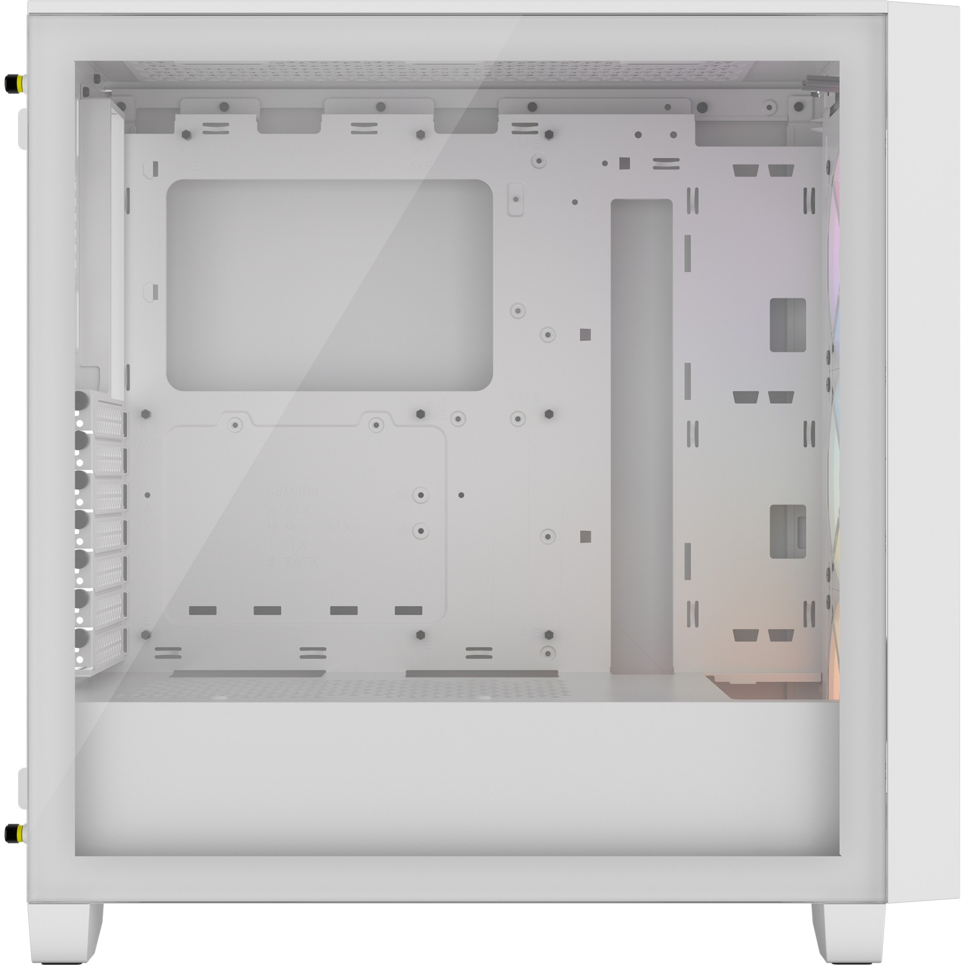 Corsair 3000D RGB Airflow, weiß, Glasfenster