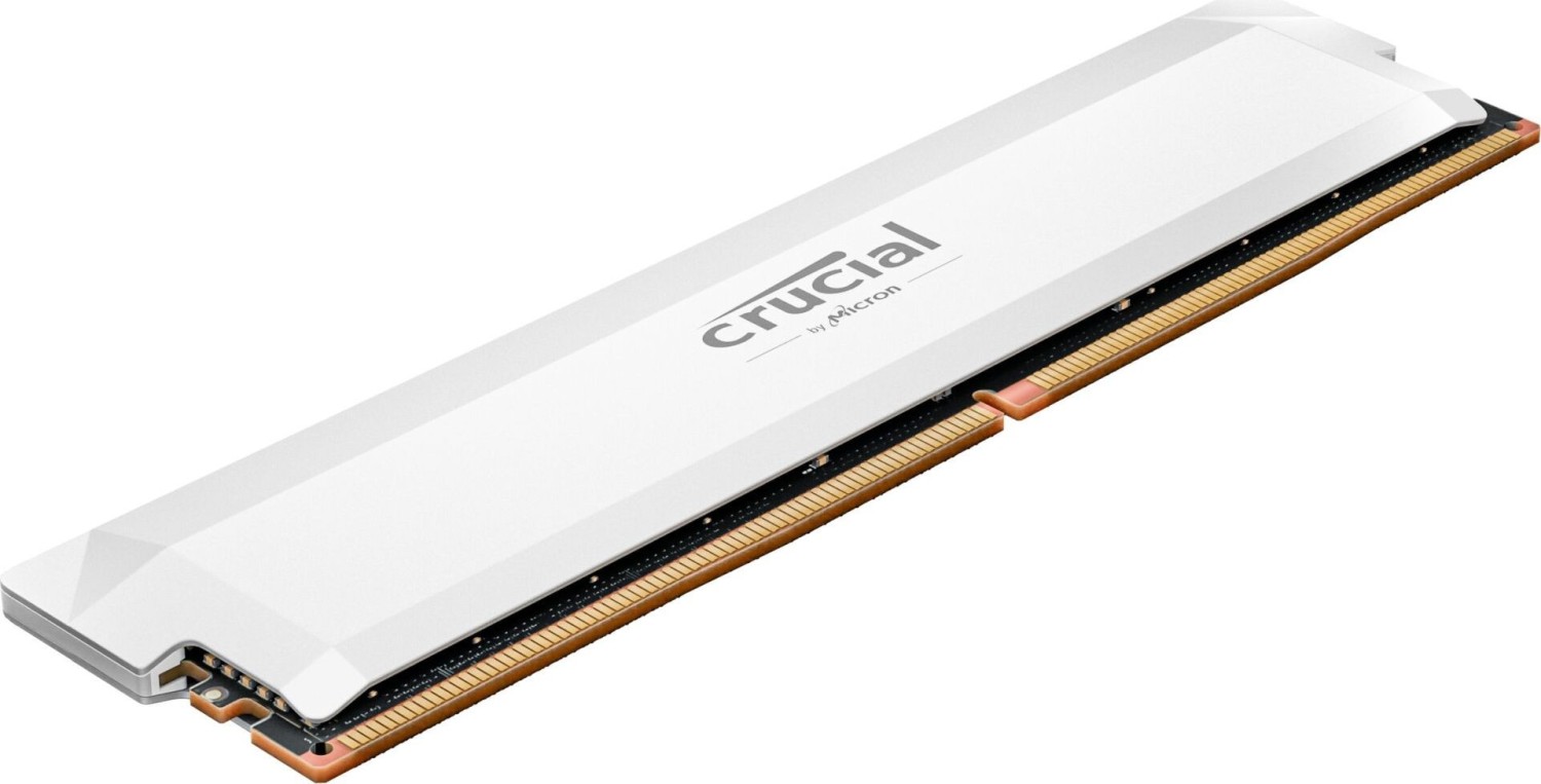 32GB Crucial Pro Overclocking weiß DIMM Kit, DDR5-6000, XMP/EXPO - CP2K16G60C36U5W