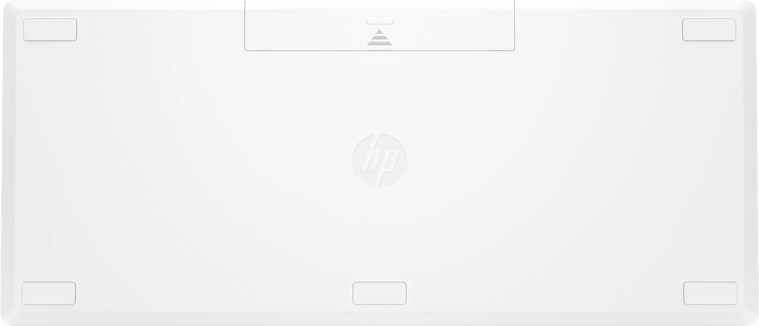 HP 350 Compact Multi-Device Keyboard, weiß, Bluetooth, DE