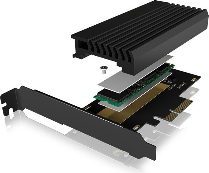 RaidSonic Icy Box IB-PCI214M2-HSL PCIe -> M.2 PCIe