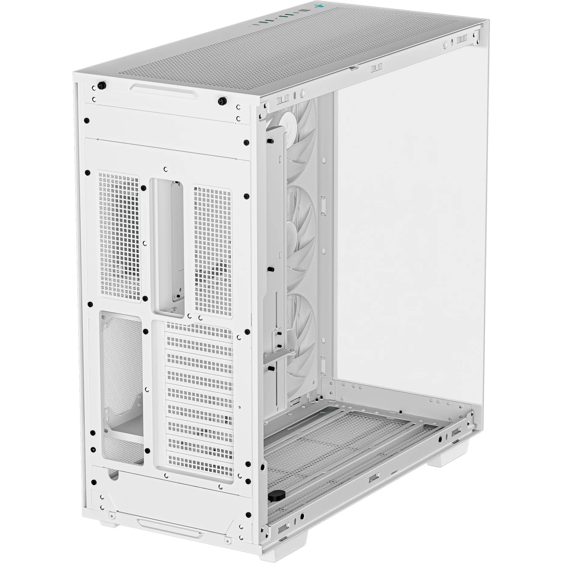 DeepCool CH780 WH, weiß, Glasfenster