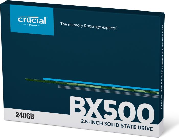 240 GB Crucial BX500, SATA