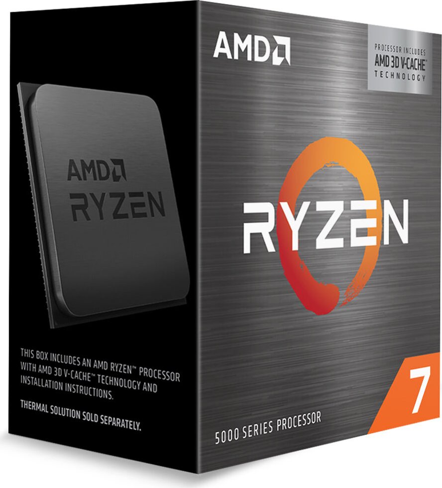 AMD Ryzen 7 5700X3D, 8C/16T, 3.00-4.10GHz, boxed ohne Kühler