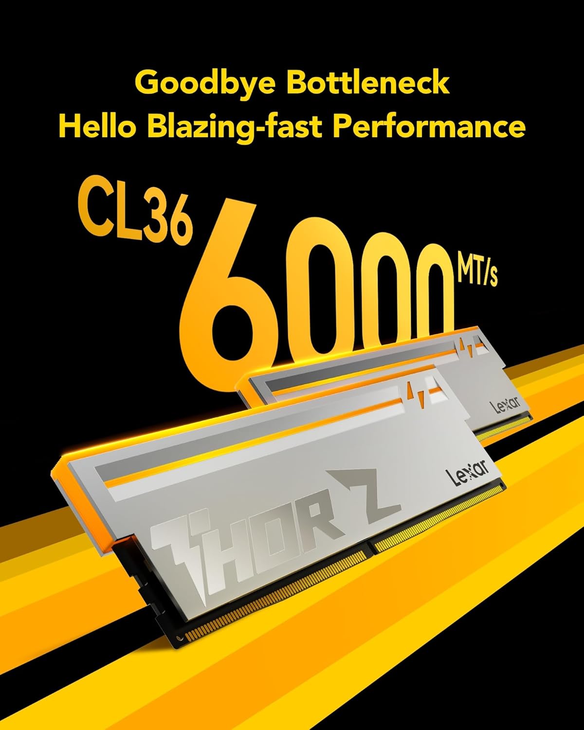 32GB Lexar THOR Z RGB, silber UDIMM Kit, DDR5-6000, XMP/EXPO