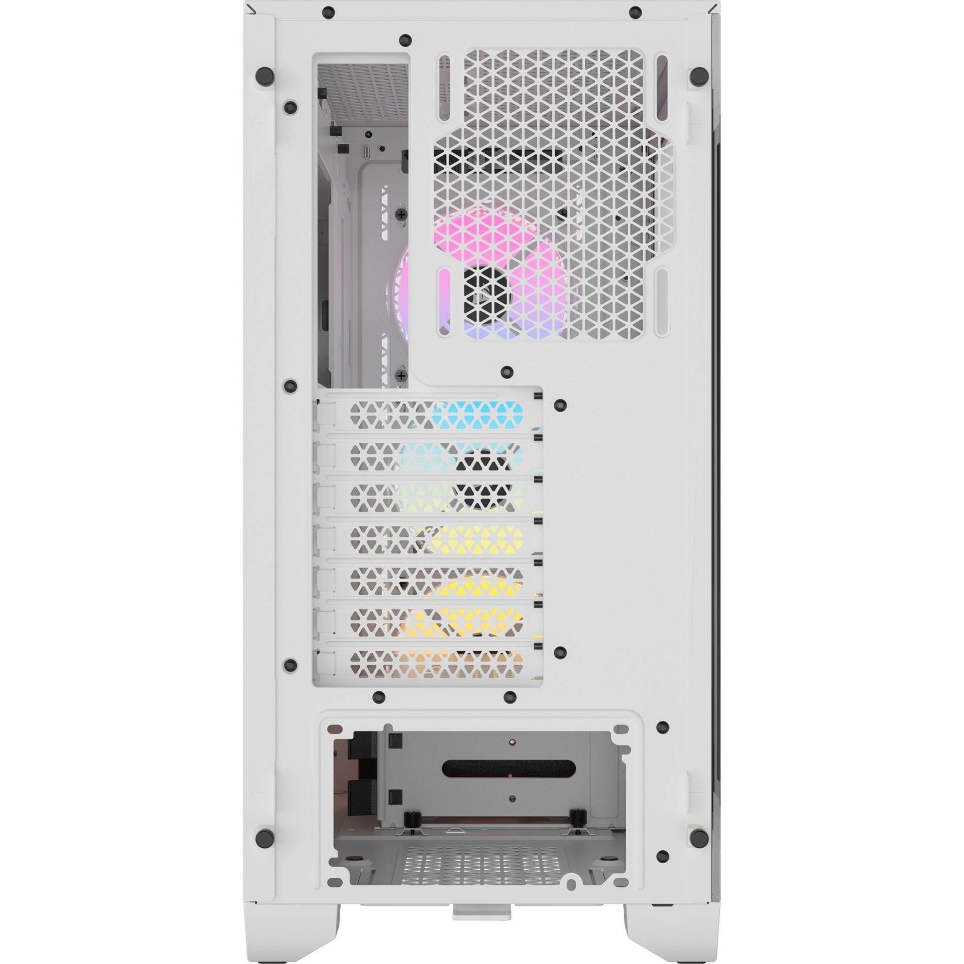 Corsair 3000D RGB Airflow, weiß, Glasfenster