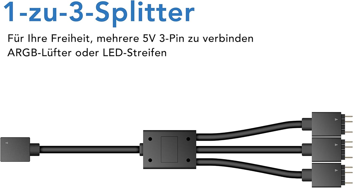 EZDIY-FAB RGB Konverter 12V RGB zu 5V ARGB
