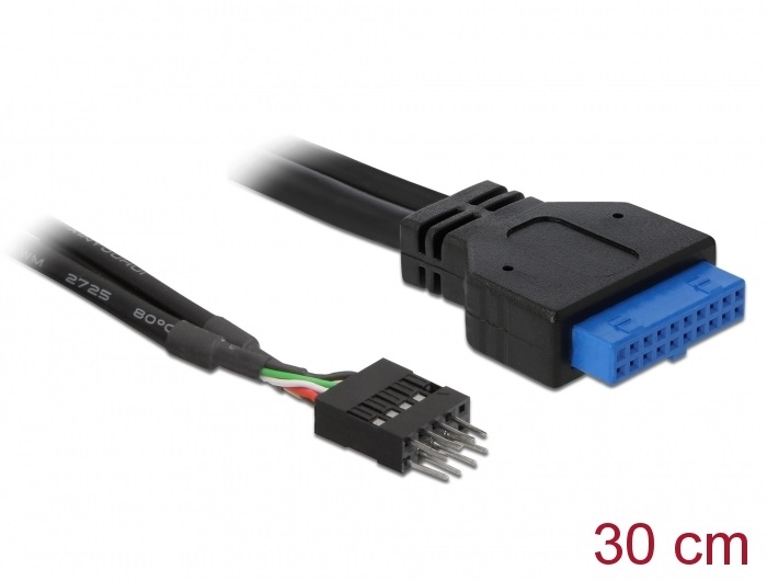 DeLOCK Pin Header interner USB 3.0/USB 2.0 Konverter - 83095