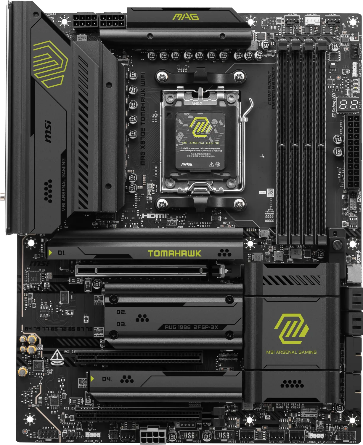 MSI MAG X870E Tomahawk WIFI