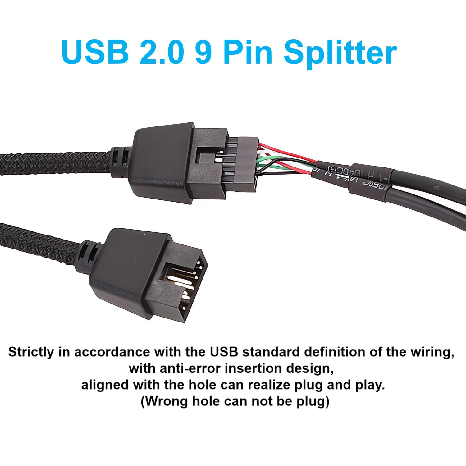 Mainboard USB Splitter 9PIN header