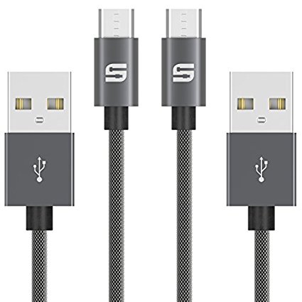 Syncwire Micro USB 2.0 Anschlusskabel 2m 2.er Pack