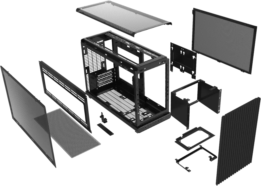 Lian Li DAN Cases A3-mATX Black Wood Edition