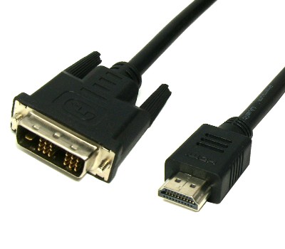 Kabel HDMI -> DVI-D - 1,8m